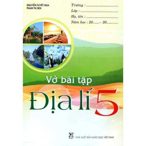 Vở Bài Tập Địa Lí Lớp 5