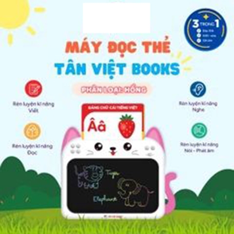 Máy Đọc Thẻ - Màu Hồng