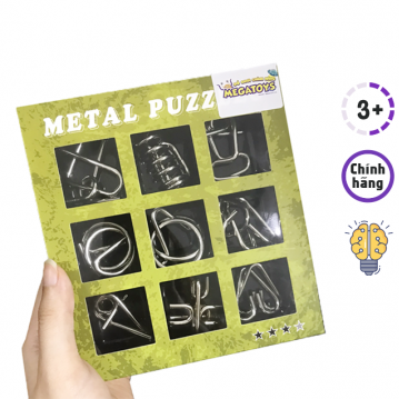 Đồ Chơi Trí Tuệ- Giải Mã 9 Hình Cast Puzzle 3009B