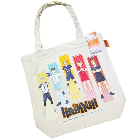 Túi Vải Nhân Vật Haikyu - 5 Nhân Vật [Hky-Tt02]