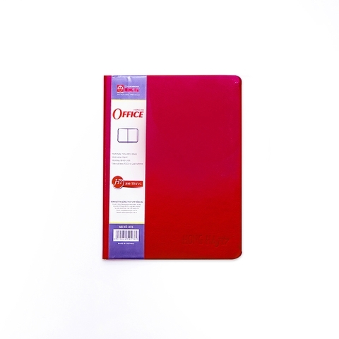 Sổ Bìa Da H7 Hồng Hà 200 Trang 4576 Office