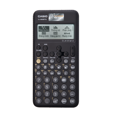 Máy Tính CASIO FX880BTG (Màu Đen)
