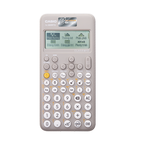 Máy Tính CASIO FX880BTG-GY (Màu Xám)
