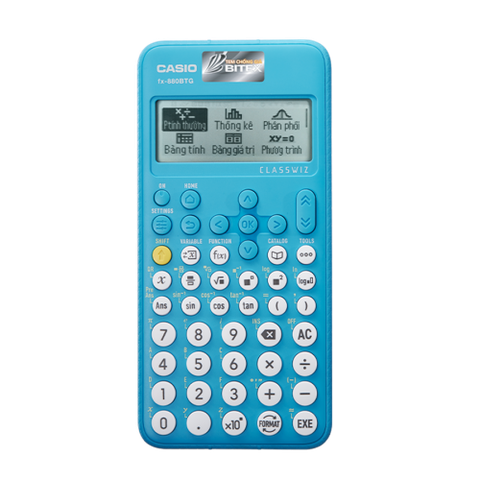 Máy Tính CASIO FX880BTG-BU (Màu Xanh)