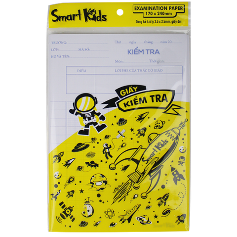 Giấy Kiểm Tra Smartkids SK EP201 Khổ B5