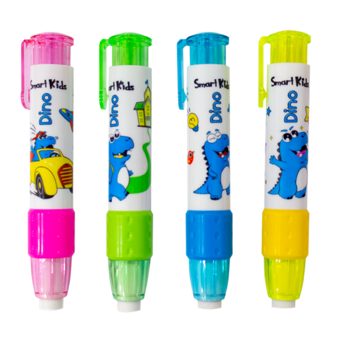 Bút Tẩy Chì Smartkids Nhiều Màu Dino ER13