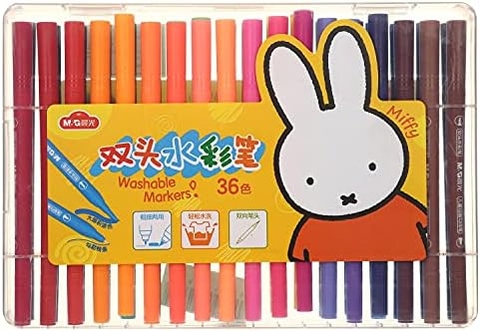 Bút Dạ Màu Nước M&G 36 Màu Xóa Được Fcpn0240 01 Đầu Kim + 01 Đầu Lông