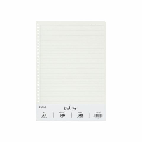 Ruột Sổ K.Long Kẹp Còng Dash Line  A4 100Tr TP527