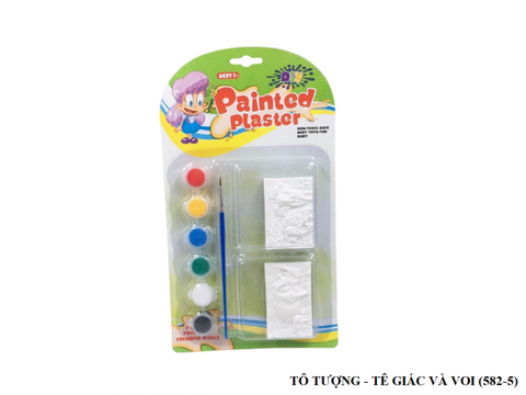 Tô Tượng Tê Giác Và Voi 582-5