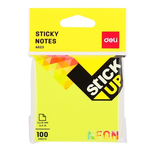 Giấy Note Deli A02302 3x3