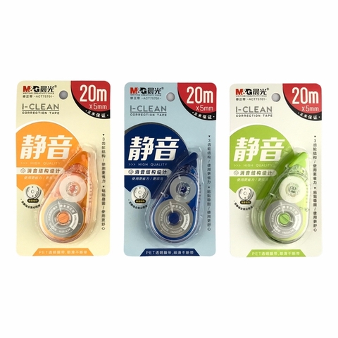 Bút Xóa Băng M&G 20m Nhiều Màu ACT75701