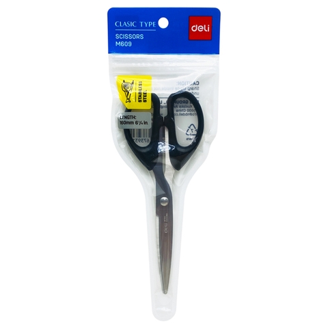 Kéo Văn Phòng Em609 Màu Lẫn (Deli)