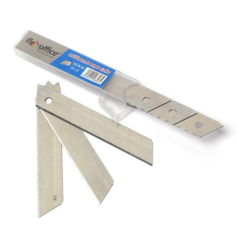 Lưỡi Dao Dọc Giấy Flexoffice 18mm FO-BL02