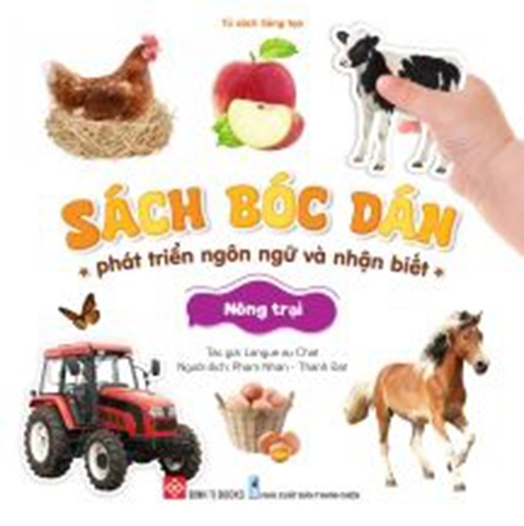 Sách Bóc Dán Phát Triển Ngôn Ngữ Và Nhận Biết - Nông Trại
