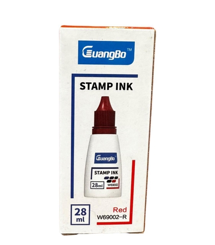 Mực Dấu Đỏ Guangbo 28ml  69002