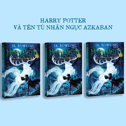 Combo 3 Cuốn Harry Potter Và Tên Tù Nhân Ngục Azkaban Tập 3 - Khổ Nhỏ