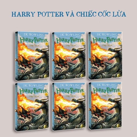 Combo 6 Cuốn Harry Potter Và Chiếc Cốc Lửa Tập 4 - Khổ Nhỏ