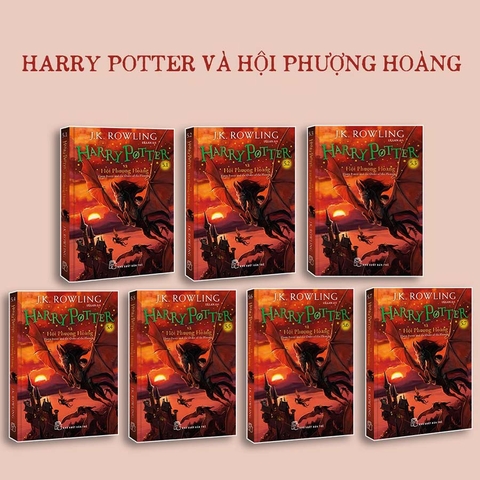Combo 7 Cuốn Harry Potter Và Hội Phượng Hoàng Tập 5 - Khổ Nhỏ