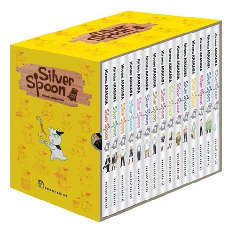 Combo 15 Tập Silver Spoon (Boxset Trọn Bộ)