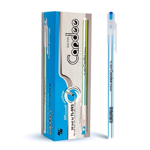 Hộp 20 Bút Bi Thiên Long TL-093 Mực Xanh