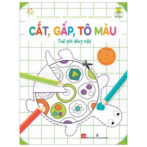 Cắt, Gấp, Tô Màu - Thế Giới Động Vật