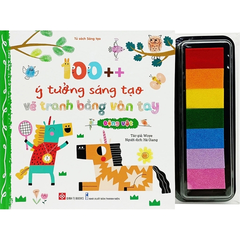 100++ Ý Tưởng Sáng Tạo Vẽ Tranh Bằng Vân Tay - Động Vật