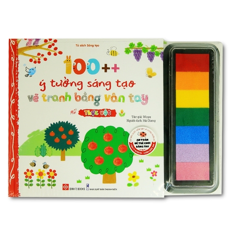 100++ Ý Tưởng Sáng Tạo Vẽ Tranh Bằng Vân Tay - Thực Vật