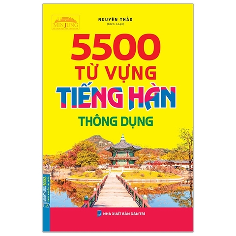 5500 từ vựng tiếng Hàn thông dụng