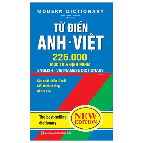 Từ Điển Anh Việt 225.000 Mục Từ Và Định Nghĩa