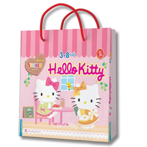 Combo Túi 5 Cuốn Sticker Hello Kitty