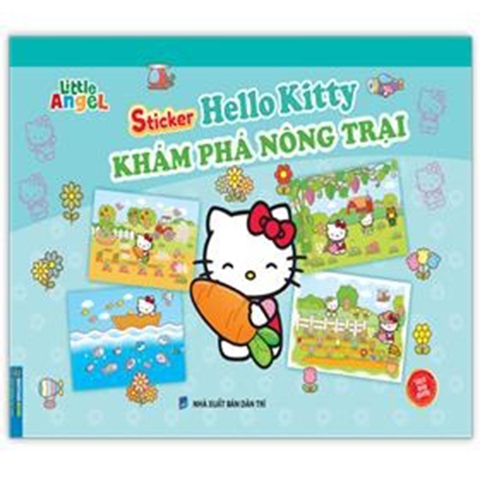 Sticker Hello Kitty - Khám Phá Nông Trại