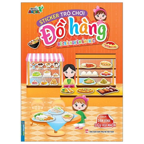 Sticker Trò Chơi Đồ Hàng - Bé Trải Nghiệm Ẩm Thực