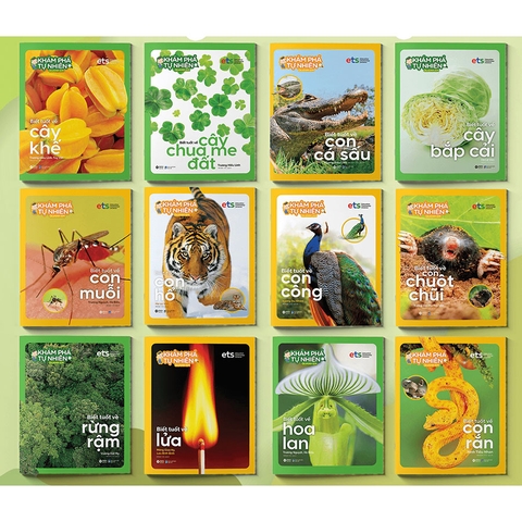 Combo 12 Cuốn Khám Phá Tự Nhiên Quanh Em