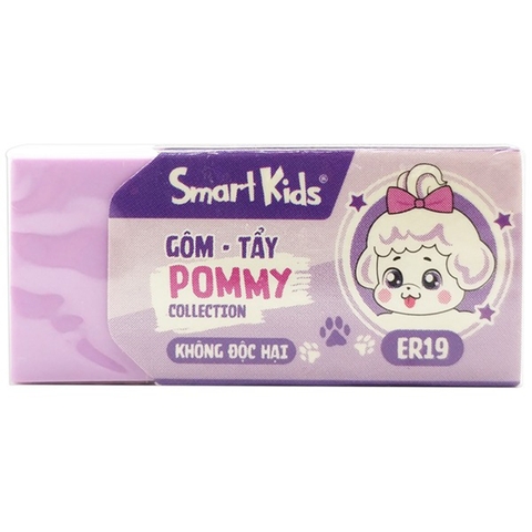 Gôm Pommy Smart Kids ER19 - Màu Tím