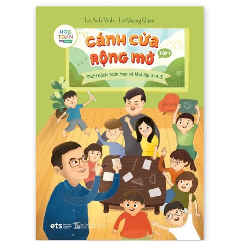 Bộ Cánh Cửa Rộng Mở Tập 1 - Thử Thách Toán Hay và Khó Lớp 3-4-5