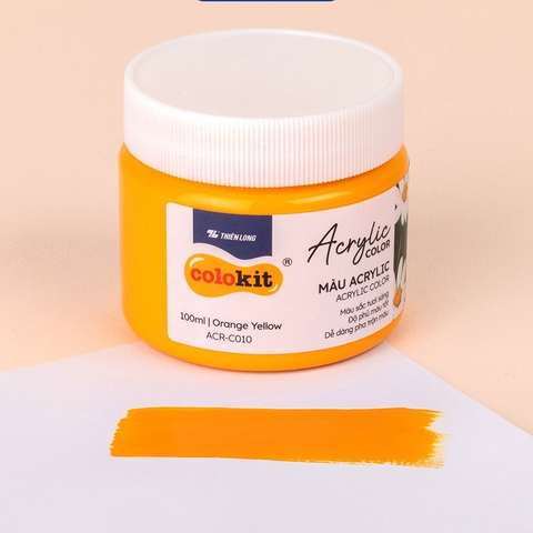 Màu Acrylic Colokit ACR-C010 100ml Cam