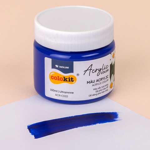 Màu Acrylic Colokit ACR-C010 100ml Xanh Dương