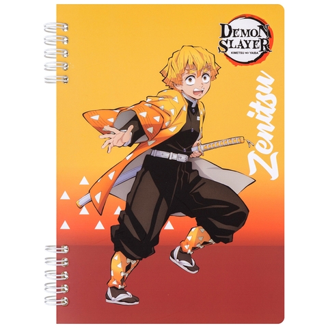 Sổ Lò Xo Kẻ Ngang Thiên Long A5 MB-023/Ds 120 Trang 100gsm - Nhân Vật Demon Slayer - Zenitsu