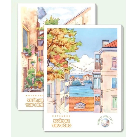 Vở Kẻ Ngang Hải Tiến 2777 Xuân Hạ Thu Đông 80 Trang