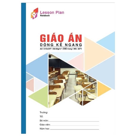 Sổ Giáo Án A4 Hải Tiến 3071 200 Trang