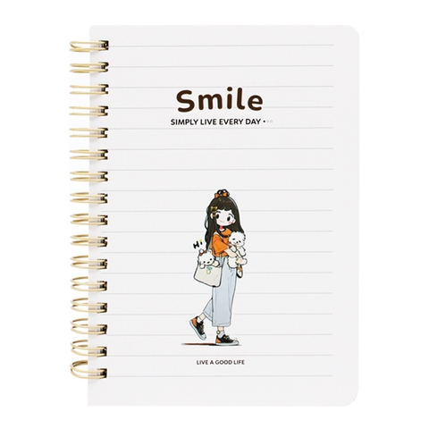 Sổ Lò Xo Hải Tiến Smile A6 6751 200Tr