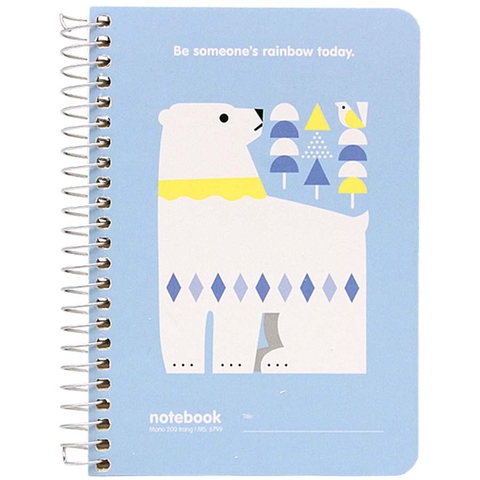 Sổ Lò Xo Hải Tiến Mono A6 6799 200Tr