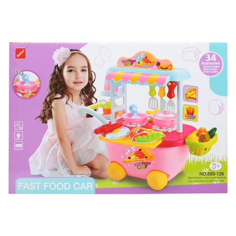 Bộ Nấu Ăn Nhanh Trên Xe - Bé Gái 889126