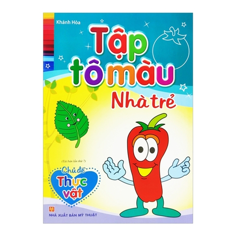 Tập Tô Màu Nhà Trẻ - Chủ Đề Thực Vật