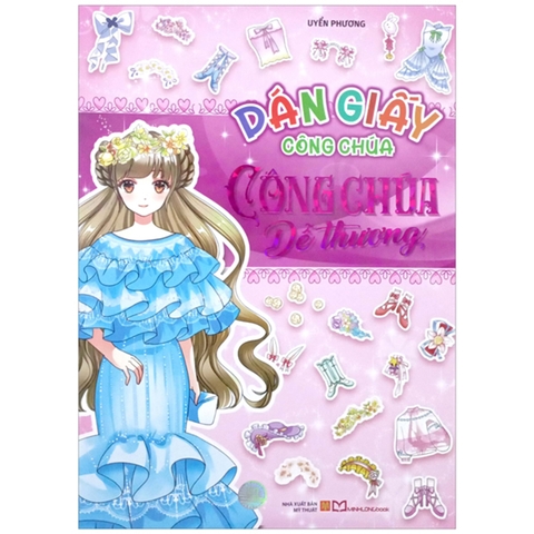 Dán Giấy Công Chúa - Công Chúa Dễ Thương