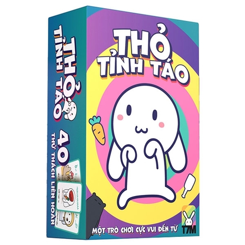 Đồ Chơi BoardGame Thỏ Tỉnh Táo - Khuấy Động Cuộc Vui Thêm Phần Hăng Say