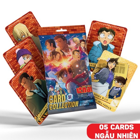 Card Collection Thám Tử Lừng Danh Conan Movie 2025 - Dư Ảnh của Độc Nhãn - Character In Photo (5 Cards Ngẫu Nhiên/Túi)