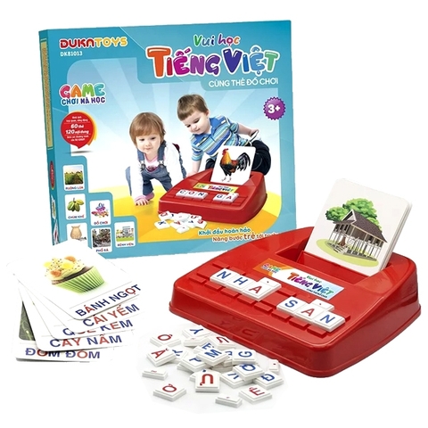Vui Học Tiếng Việt Cùng Thẻ Đồ Chơi DK81013