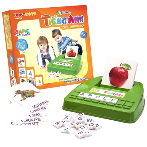 Vui Học Tiếng Anh Cùng Thẻ Đồ Chơi DK81014