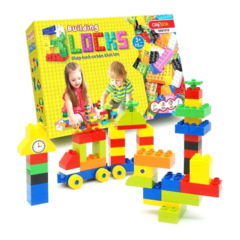 Ghép Hình Cơ Bản Khối Lớn 112 Chi Tiết